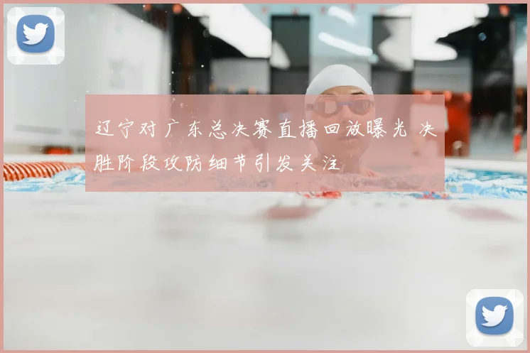 辽宁对广东总决赛直播回放曝光 决胜阶段攻防细节引发关注